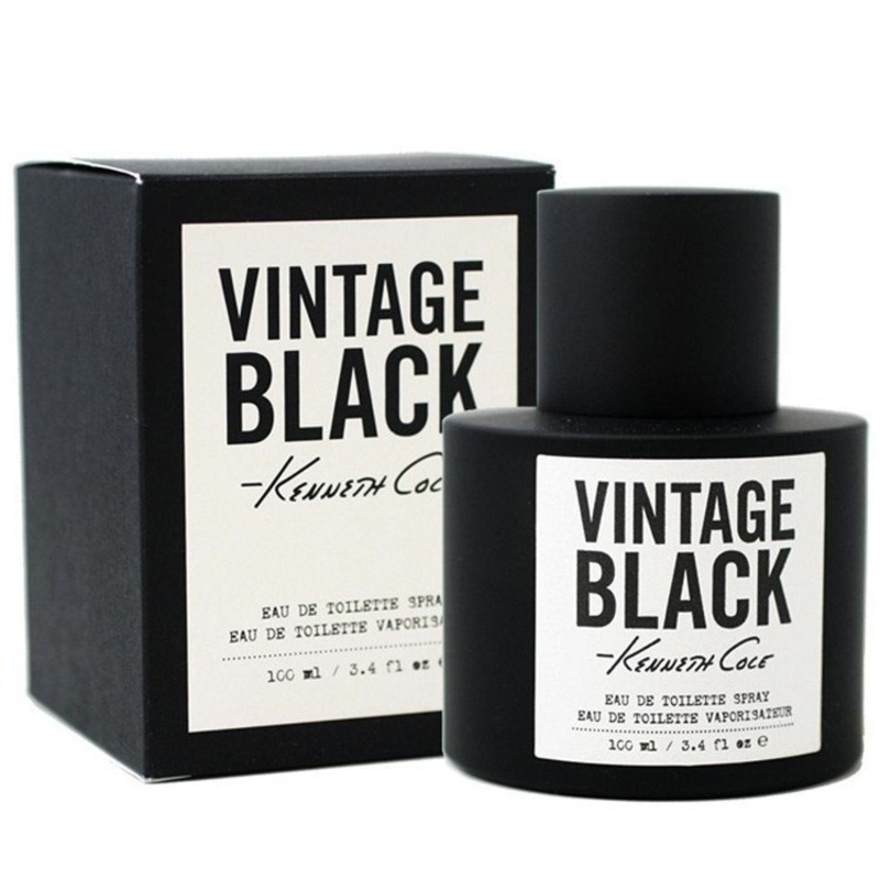 Vintage Black 3.4 oz EDT men
