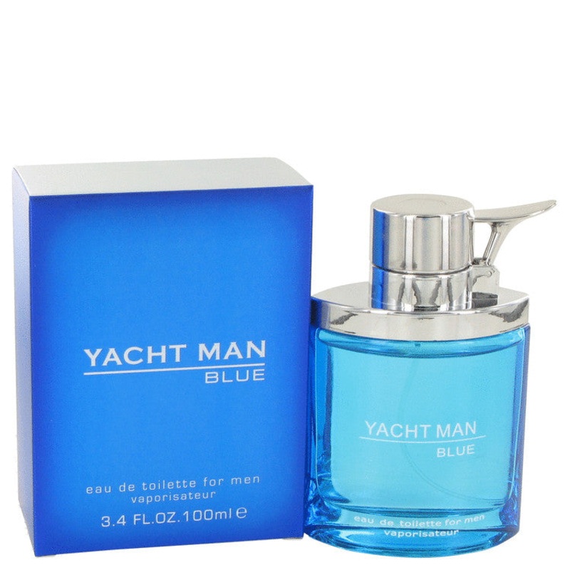 Yacht Man Blue by Myrurgia For Men Eau De Toilette Spray 3.4 oz