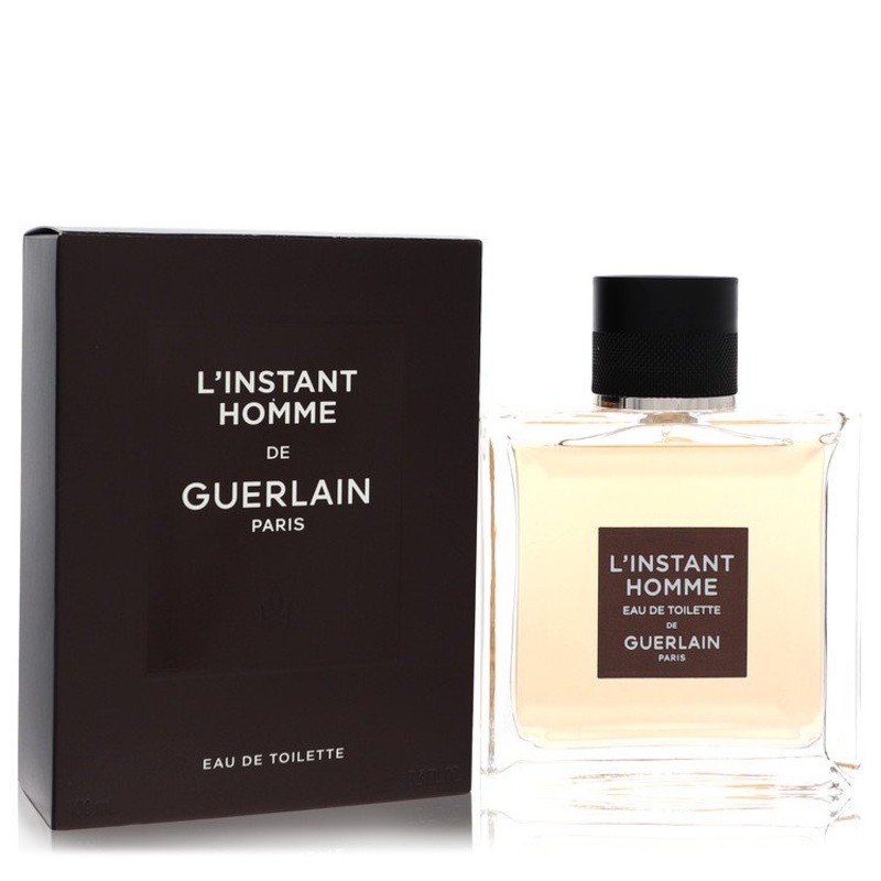 L’instant by Guerlain Eau De Toilette Spray 3.4 oz for Men – Premium Designer Fragrance