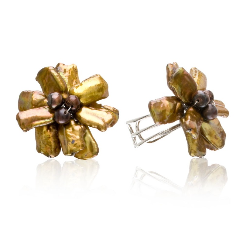The Purple Door The Roxy Ring PDR-28-W Brown