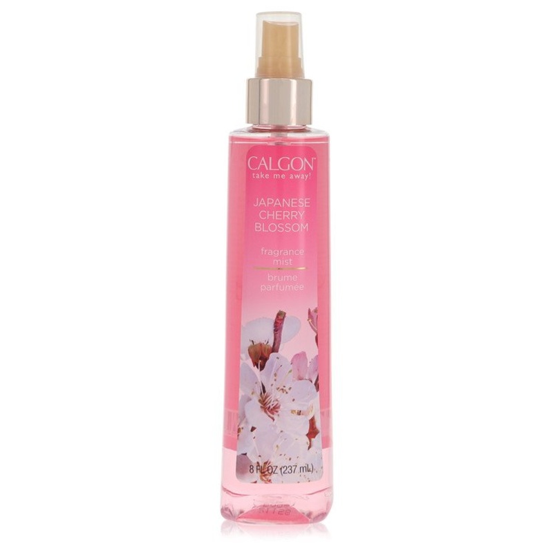 Calgon Take Me Away Japanese Cherry Blossom by Calgon Body Mist 8 oz for Women – Premium Designer Fragrance