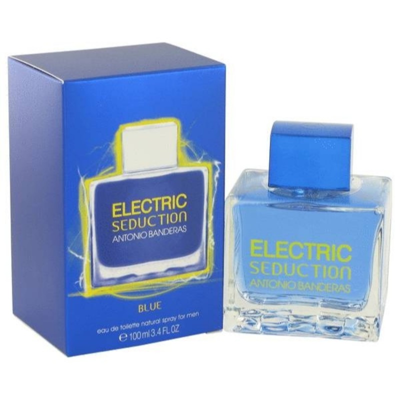 Electric Black Seduction by Antonio Banderas 3.4 Oz. Eau De Toilette For Men