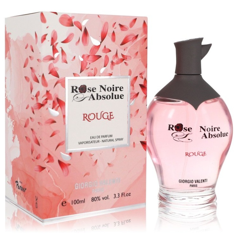 Rose Noire Absolue Rouge by Giorgio Valenti For Women Eau De Parfum Spray 3.3 oz