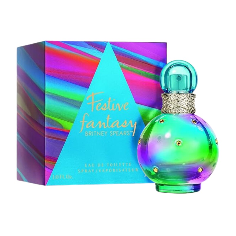 Britney Spears Festive Fantasy Eau De Toilette Women’s Perfume Spray (100ml)