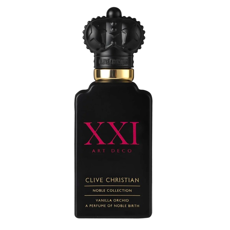 Clive Christian Noble Collection XXI Art Deco Vanilla Orchid Parfum for Women – Box Item 5ml Atomizer Black