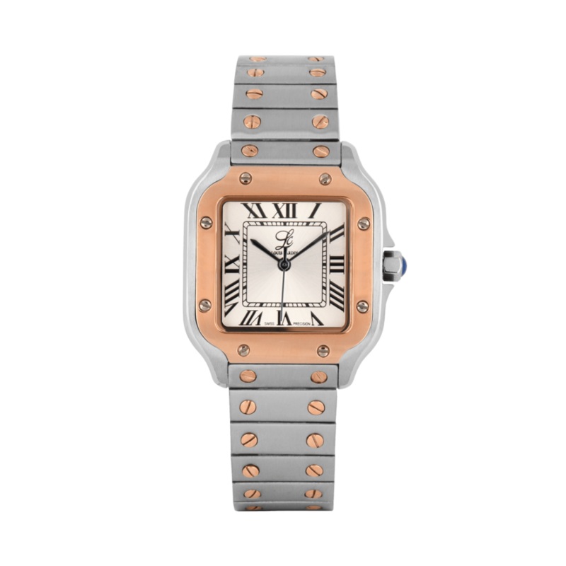 Louis Cardin 8853F Women’s Watch Blue Dial (SS Band)