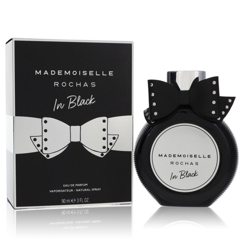 Mademoiselle Rochas In Black by Rochas For Women Eau De Parfum Spray 3 oz