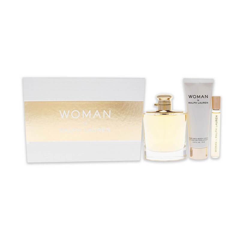 Ralph Lauren Woman By Ralph Lauren 3pc Set 100ml EDP (L)