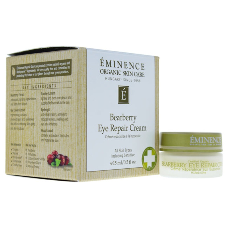 Bearberry Eye Repair Cream by Eminence for Unisex – 0.5 oz Cream 0.5 oz.