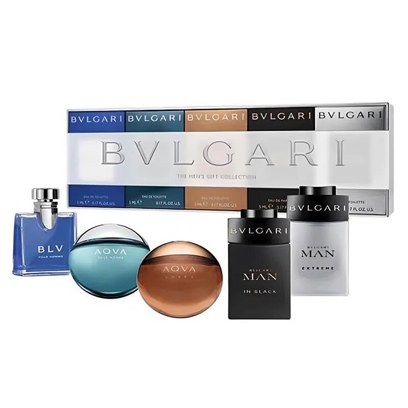 Bvlgari Bvlgari Man The Men’s Gift Collection 5pc Mini Set (M)