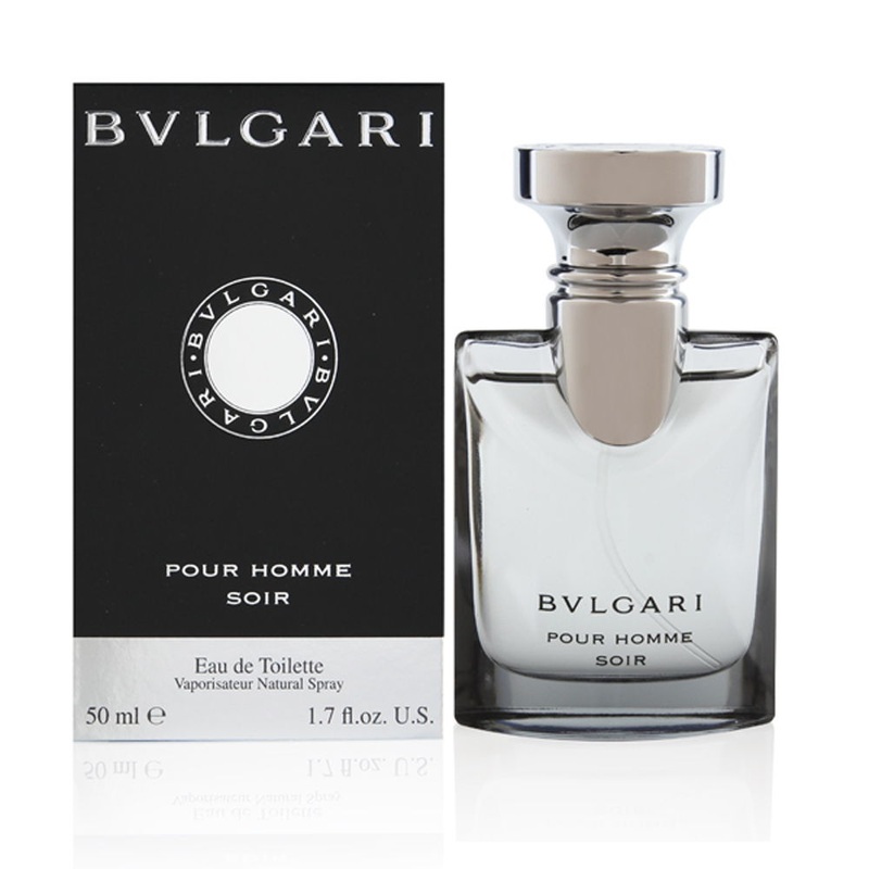 Bvlgari Pour Homme Soir by Bvlgari for Men 1.7 oz Eau de Toilette Spray