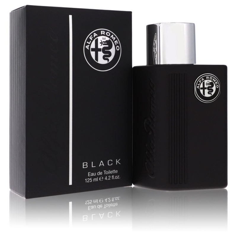 Alfa Romeo Black by Alfa Romeo Eau De Toilette Spray 4.2 oz for Men – Premium Designer Fragrance