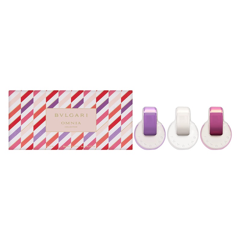 Bvlgari Omnia Collection by Bvlgari for Women 3 Piece Set: 3 x 0.5 oz  Eau de Toilette Spray