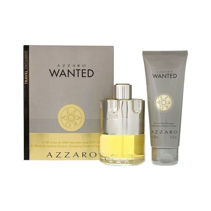 Wanted 2 Piece Set by Azzaro for Men
