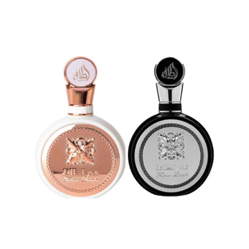 Lattafa Fakhar Man & Lattafa Fakhar Woman Bundle 3.4 Oz Each