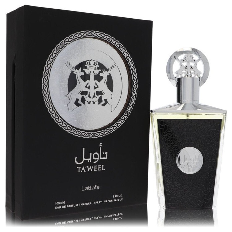 Lattafa Taweel by Lattafa Eau De Parfum Spray (Unisex) 3.4 oz / 100 ml for Men