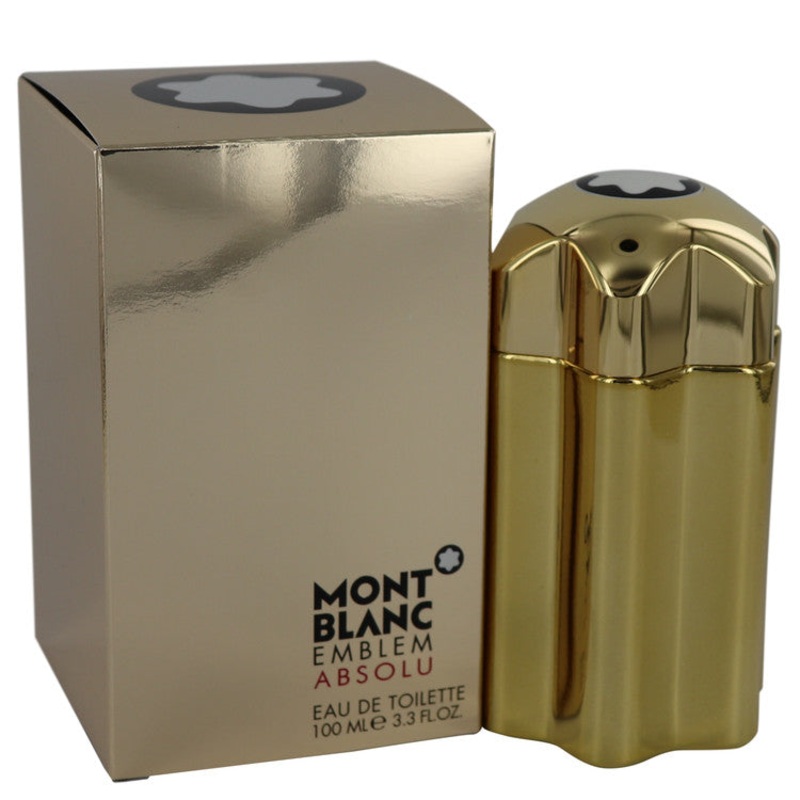 Montblanc Emblem Absolu by Mont Blanc For Men Eau De Toilette Spray 3.4 oz
