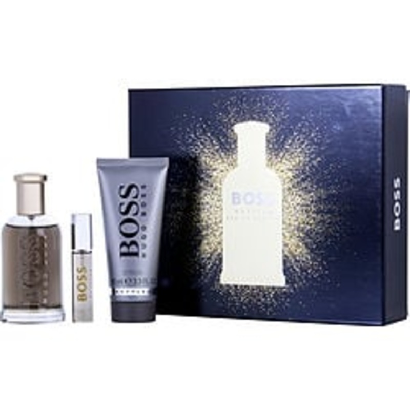 Cologne Hugo Boss #6 Bottled 3Pcset 3.4 Oz  EDP Spray / 3.4 Oz Sgel / 10Ml for Men