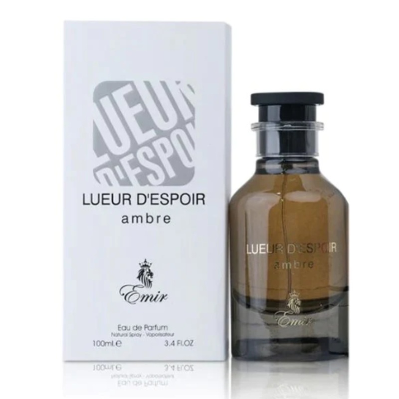 Paris Corner Emir Lueur D’Espoir Ambre Eau De Parfum 3.4 Oz