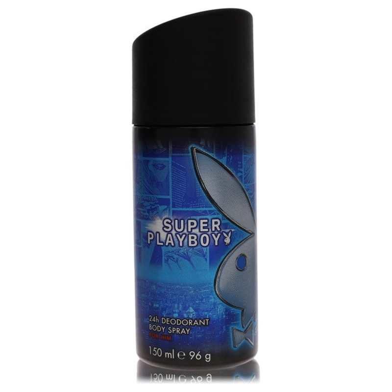 Super Playboy by Coty Deodorant Spray 5 oz / 150 ml for Men