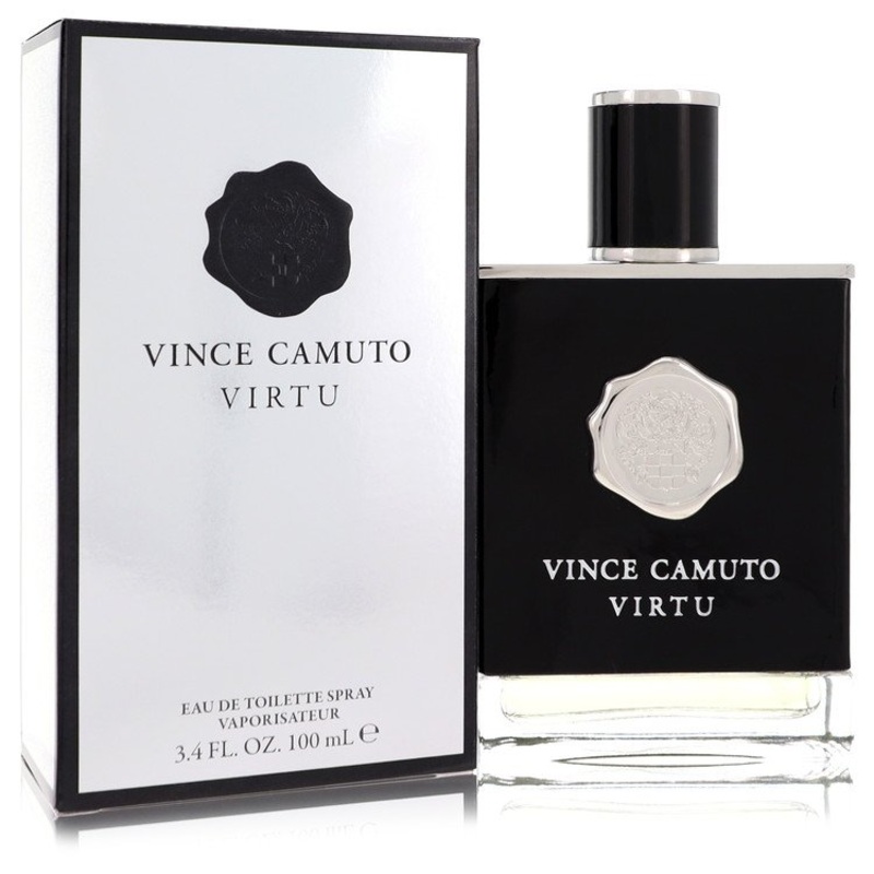Vince Camuto Virtu by Vince Camuto Eau De Toilette Spray 3.4 oz for Men – Premium Designer Fragrance
