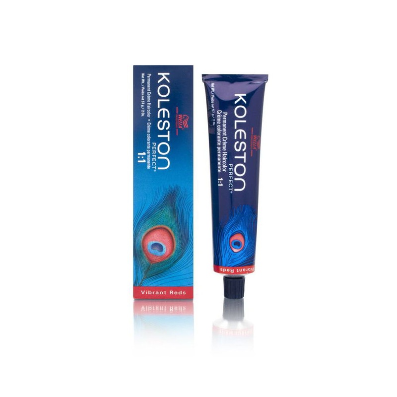 Wella Koleston Perfect Permanent Creme Haircolor 1:1 44/65 Intense Medium Brown/Violet Red Violet