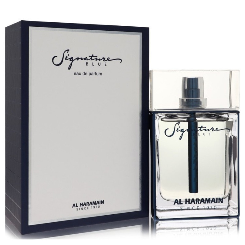 Al Haramain Signature Blue by Al Haramain For Men Eau De Parfum Spray 3.3 oz