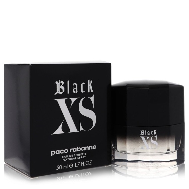Black XS by Paco Rabanne Eau De Toilette Spray 1.7 oz for Men – Premium Designer Fragrance