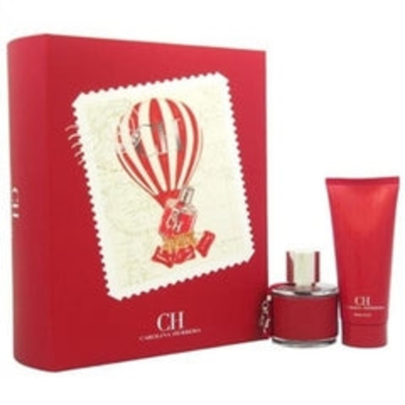 CH Gift Set by Carolina Herrera 2 Piece Gift Set: 1.7 oz Eau de Toilette Spray + 3.4 oz Body Lotion for Women