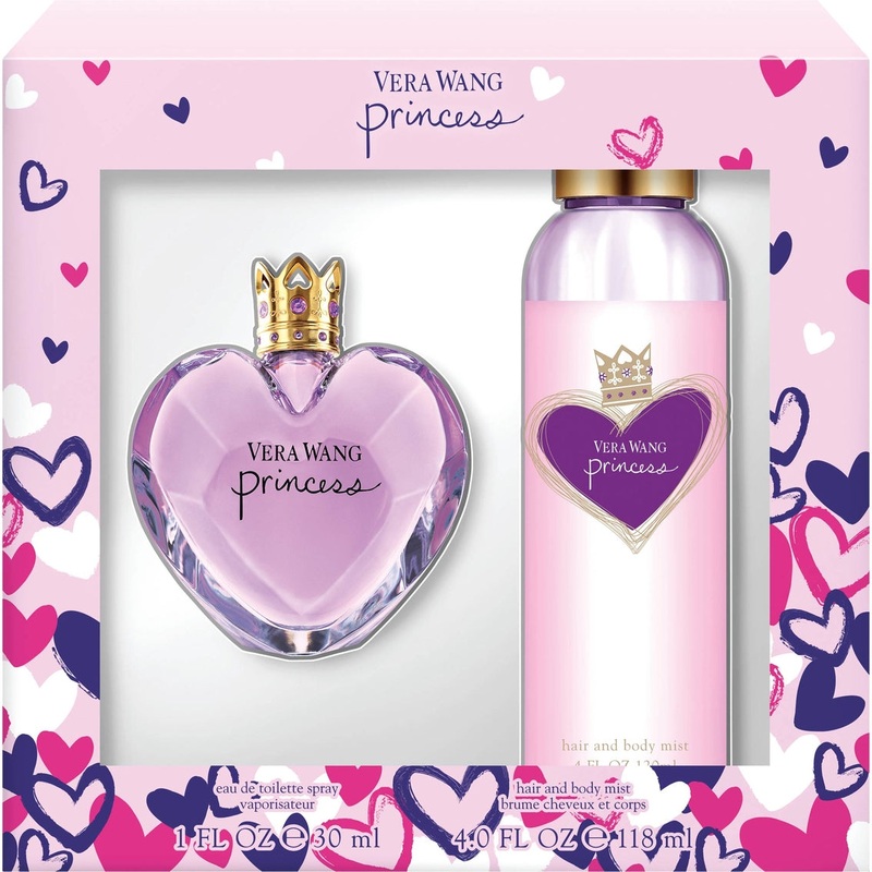 Vera Wang Princess Gift Set – 30ML EDT Spray + 118ML Hair & Body Mist (Women)
