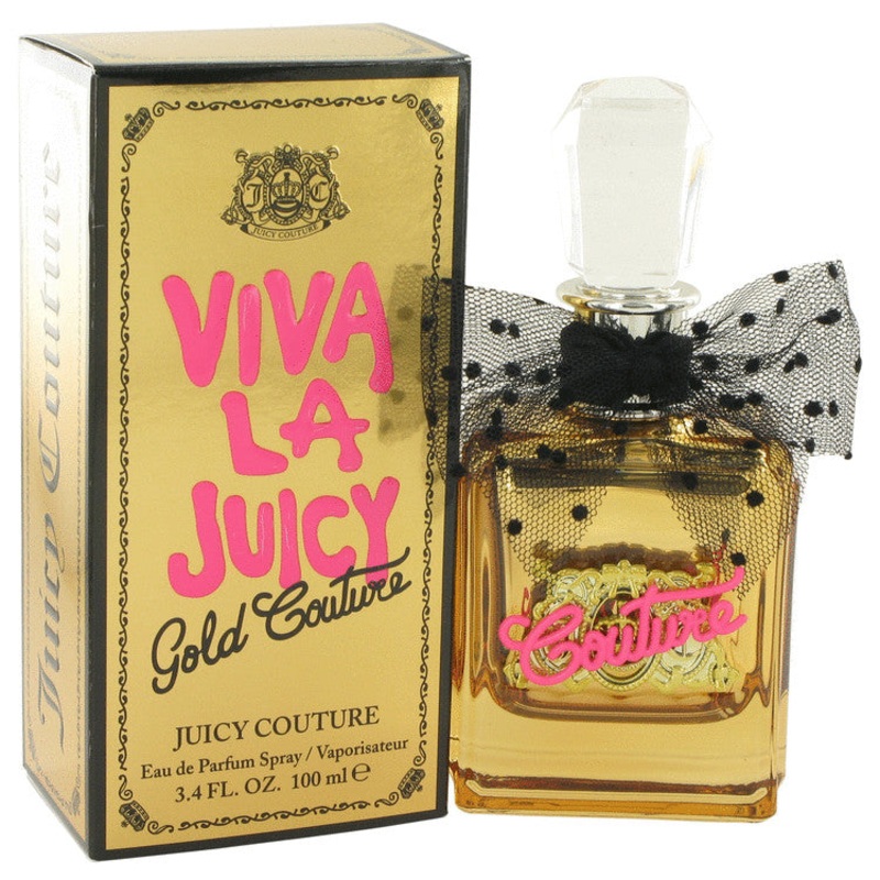 Viva La Juicy Gold Couture by Juicy Couture For Women Eau De Parfum Spray 3.4 oz