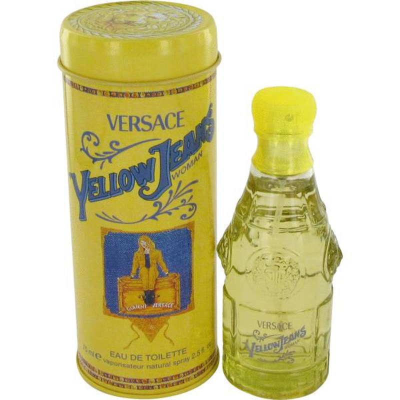 Yellow Jeans by Versace 2.5 Oz. Eau De Toilette For Women