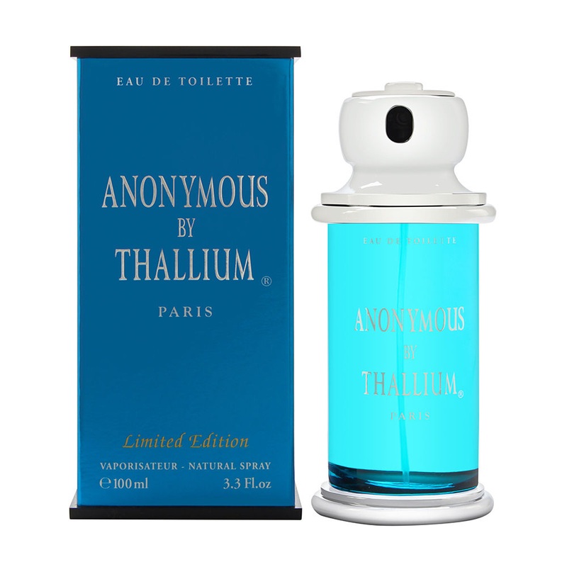 Anonymous Thallium by Yves De Sistelle for Men 3.3 oz Eau De Toilette Spray Limited Edition