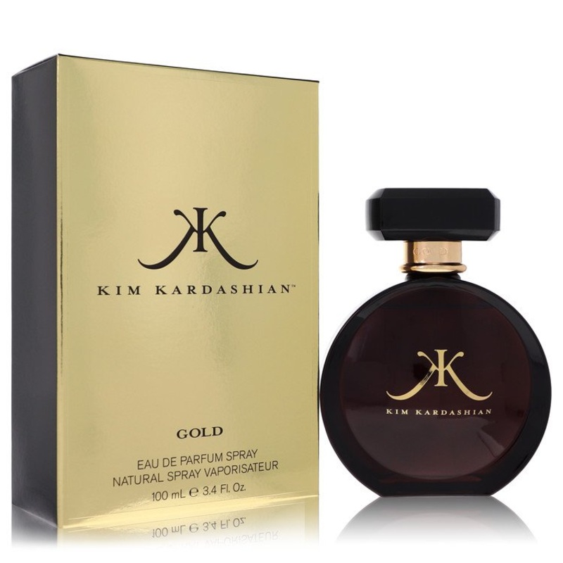 Kim Kardashian Gold By Kim Kardashian Perfume 3.4 Oz Edp Spray For Women – Box