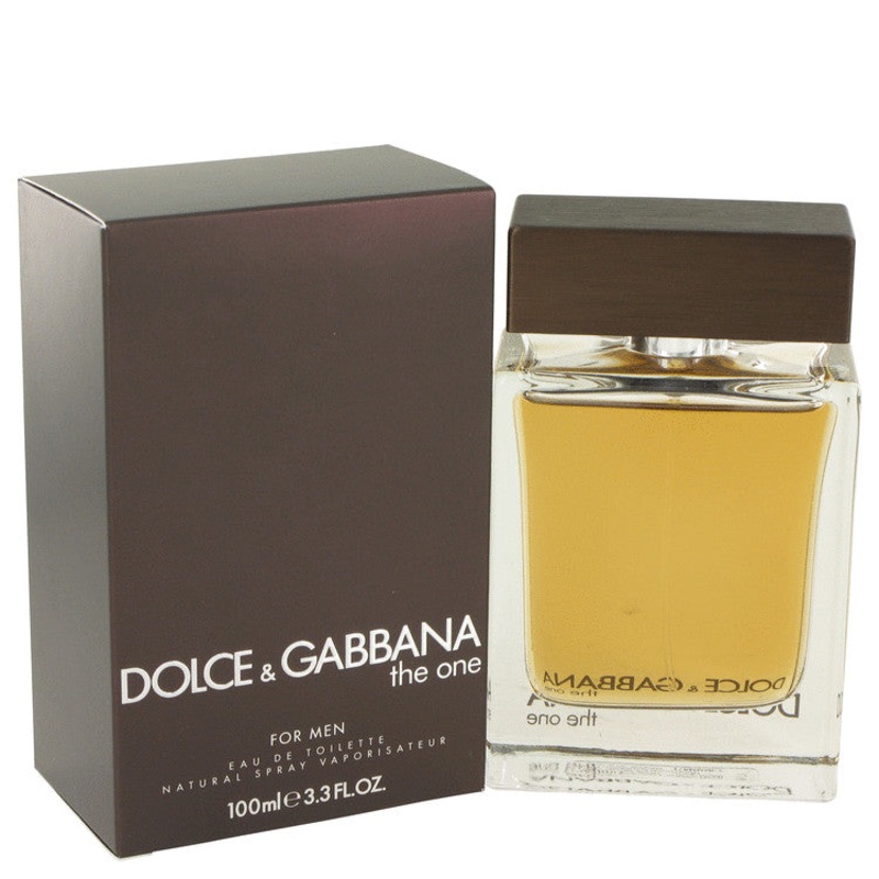 The One by Dolce & Gabbana For Men Eau De Toilette Spray 3.4 oz
