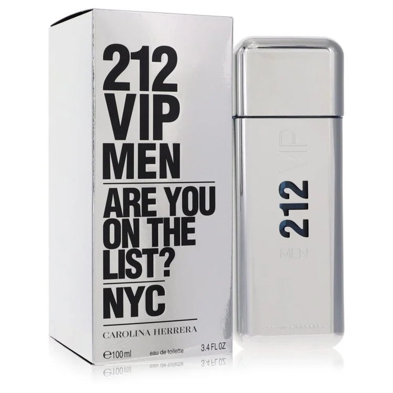 212 VIP by Carolina Herrera 3.4 oz Eau De Toilette Spray for Men Default Title