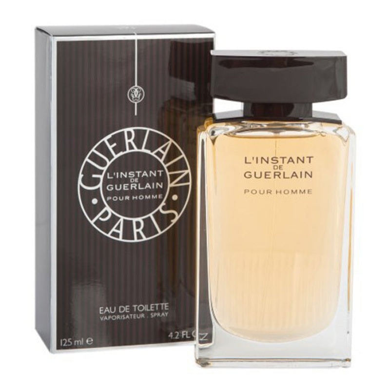 L’Instant de Guerlain Eau de Toilette | Luxury Woody Spicy Perfume for Men 4.2 Oz. Eau De Toilette For Men