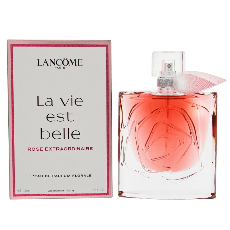 La Vie Est Belle Rose Extraordinaire By Lancome Perfume 3.4 Oz Edp Spray For Women – Box