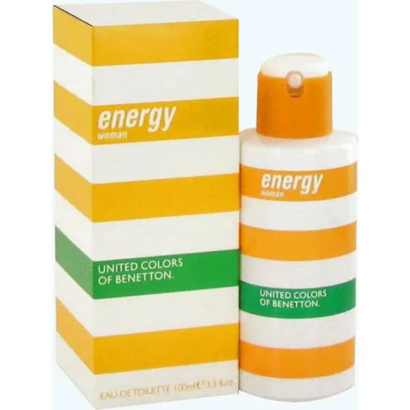 Benetton Energy Perfume By Benetton 3.3 OZ Eau De Toilette for Women