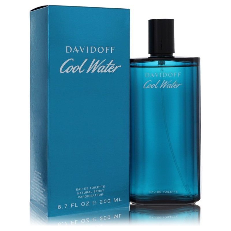 Cool Water By Davidoff Cologne 6.7 Oz Edt Spray For Men – Box