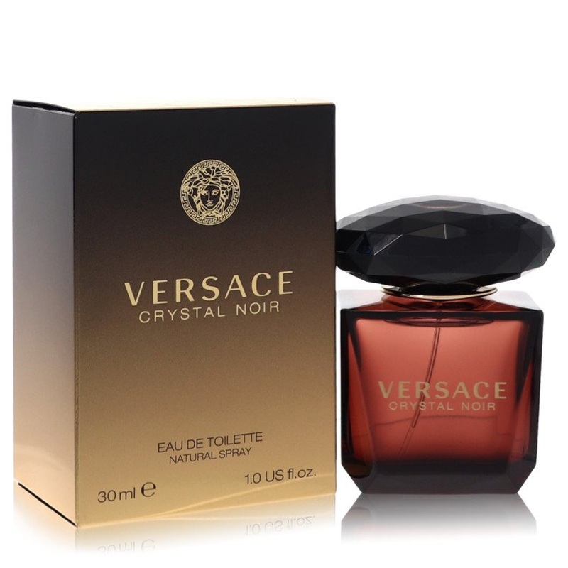 Versace Crystal Noir By Versace Perfume 1.0 Oz Edt Spray For Women – Box