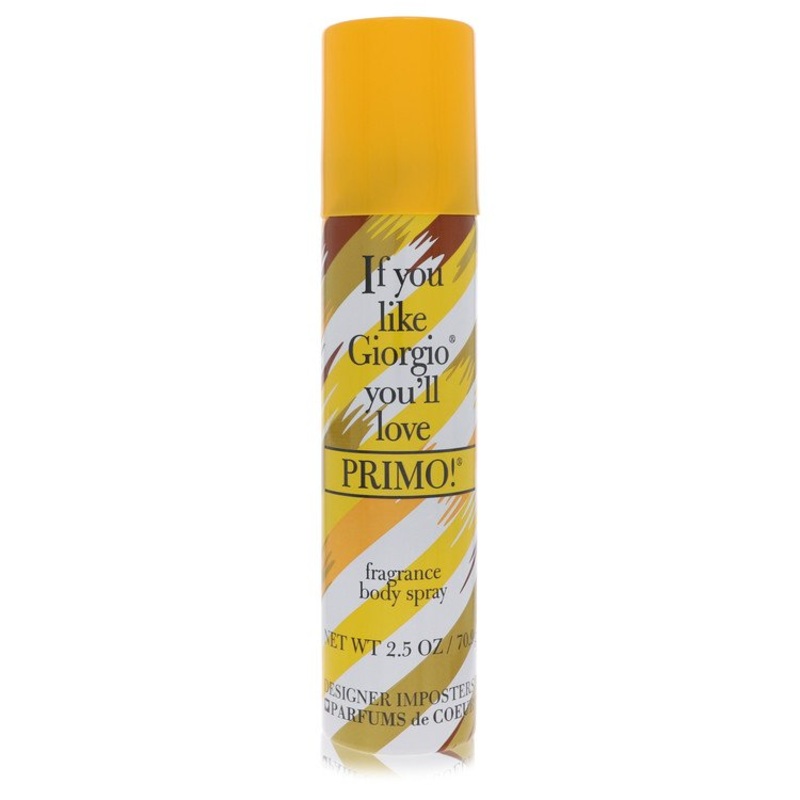 Designer Imposters Primo! by Parfums De Coeur Body Spray 2.5 oz for Women – Premium Designer Fragrance