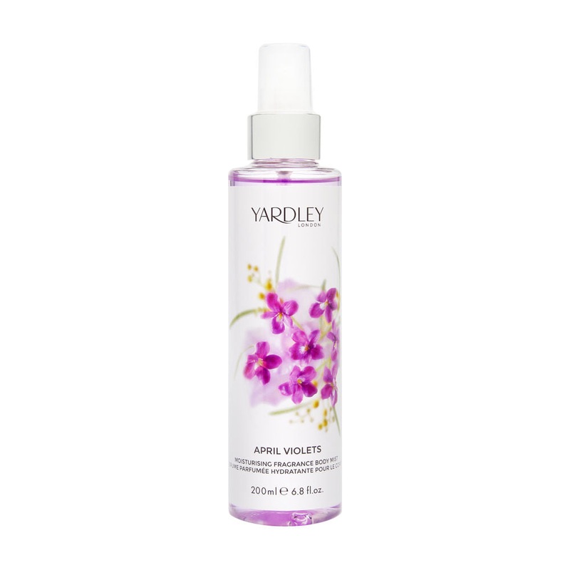April Violets By Yardley of London 6.8 oz Moisturising Fragrance Body Mist