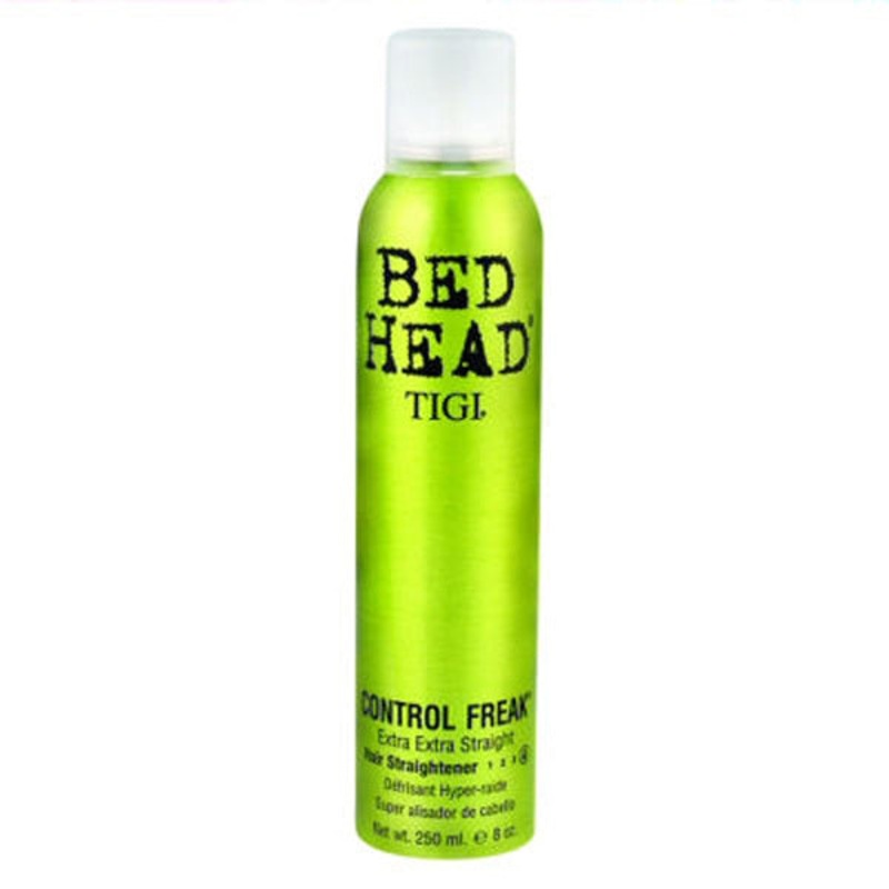 BedHead Control Freak Extra Extra Straight Hair Straightner Level 4 by Tigi 8.5 Oz. Hair Spray For Unisex
