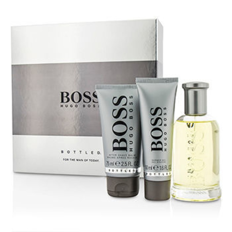 Boss No. 6 Gift Set by Hugo Boss 2 Piece Gift Set: 6.7 Oz Eau De Toilette Spray + 2.4 Oz Deodorant Stick. For Men