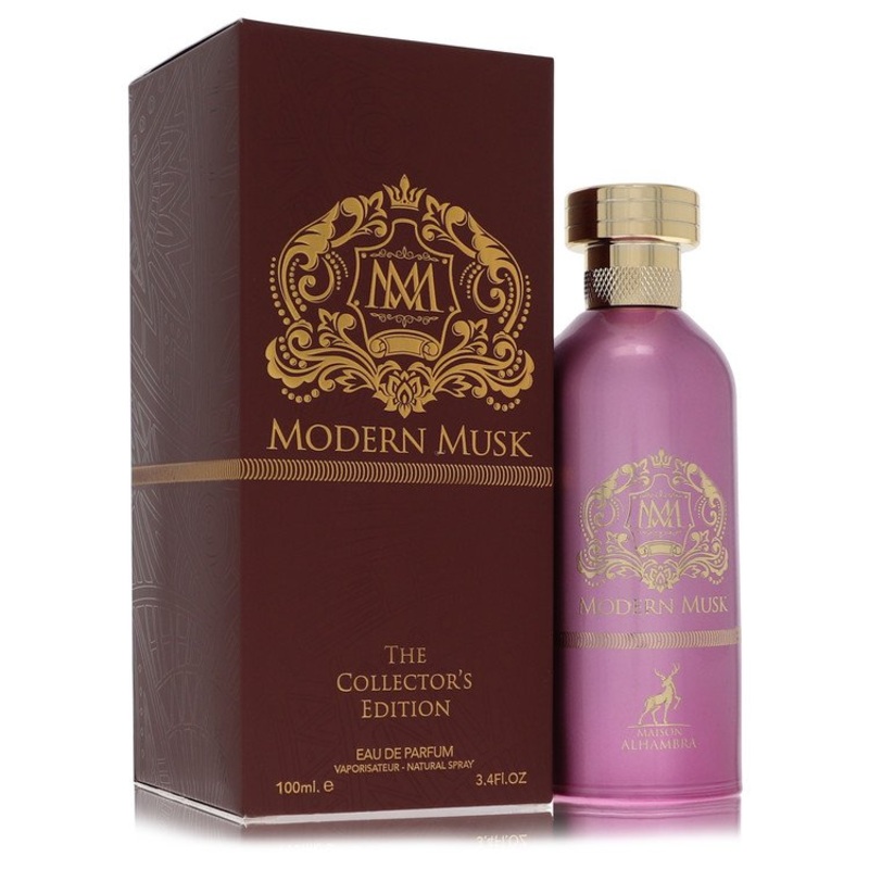 Modern Musk The Collector’s Edition by Maison Alhambra For Men Eau De Parfum Spray (Unisex) 3.4 oz