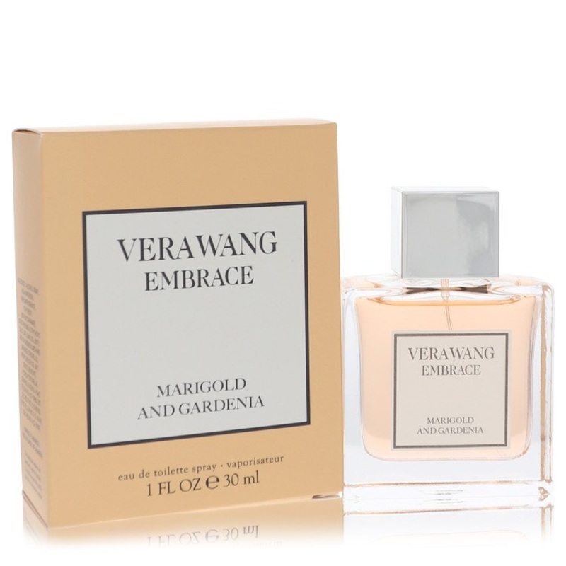 Vera Wang Embrace Marigold and Gardenia by Vera Wang Eau De Toilette Spray 1 oz for Women – Premium Designer Fragrance