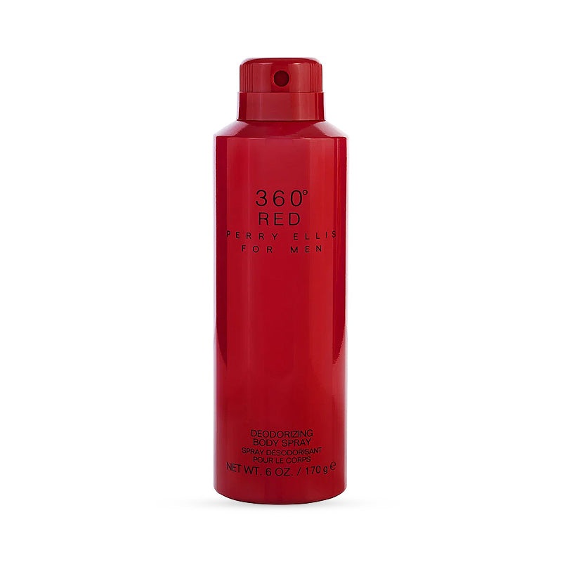 360 Red Men Deodorant Spray 6.0 oz