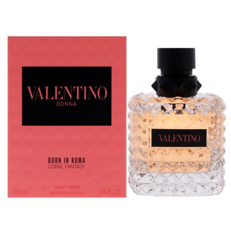 Donna Born In Roma Coral Fantasy by Valentino for Women