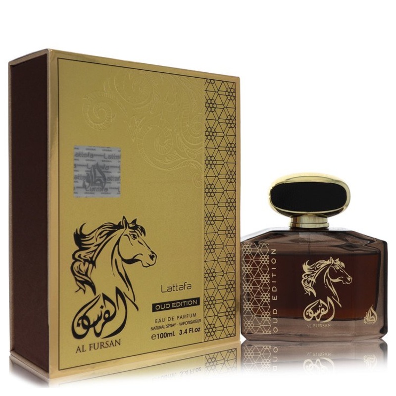 Lattfa Al Fursan Oud Edition by Lattafa Eau De Parfum Spray (Unisex) 3.4 oz for Men – Premium Designer Fragrance
